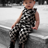 Classic Midi Boot in Black / Taupe