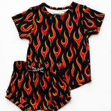Bummie Two Piece Set in Caliente