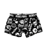 Bamboo Boxer Brief in Warped Tour [Midnight Edition]