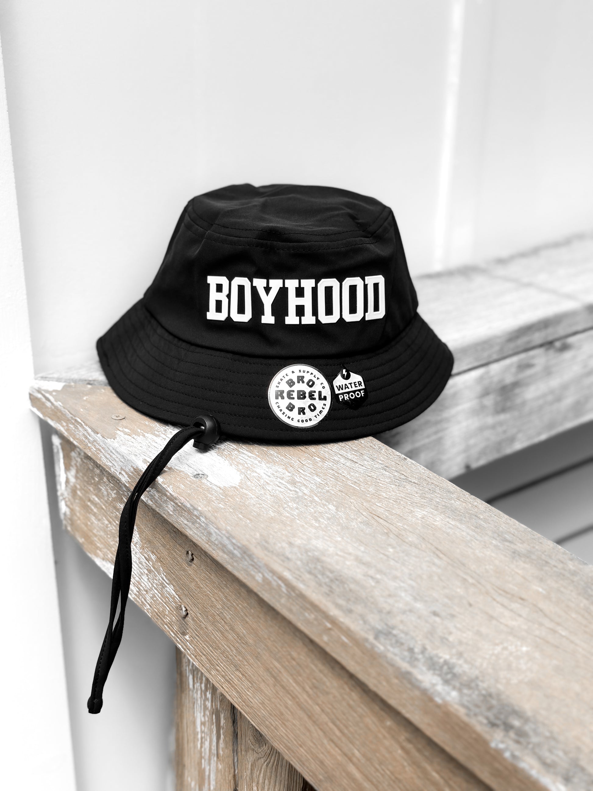 Hydro Bucket Hat in ‘BOYHOOD’ x Black