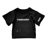 Bamboo Graphic Tee in Troublemaker