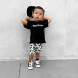 Bamboo Graphic Tee in Heartbreaker