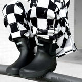 Classic Midi Boot in Black / Black