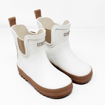 RB x LB The Core-Classic Midi Boot in White / Taupe - Rebel Bro