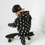 Fleece Hoodie + Sweatpants Set in Jagger