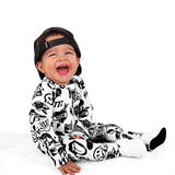 Bamboo Zippy Sleeper in Cool Kid