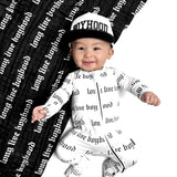 Bamboo Zippy Sleeper in Long Live Boyhood - Rebel Bro