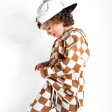 Waffle Set in Vanilla + Chestnut