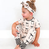 Bamboo Two Piece Set in Lana (Bows)