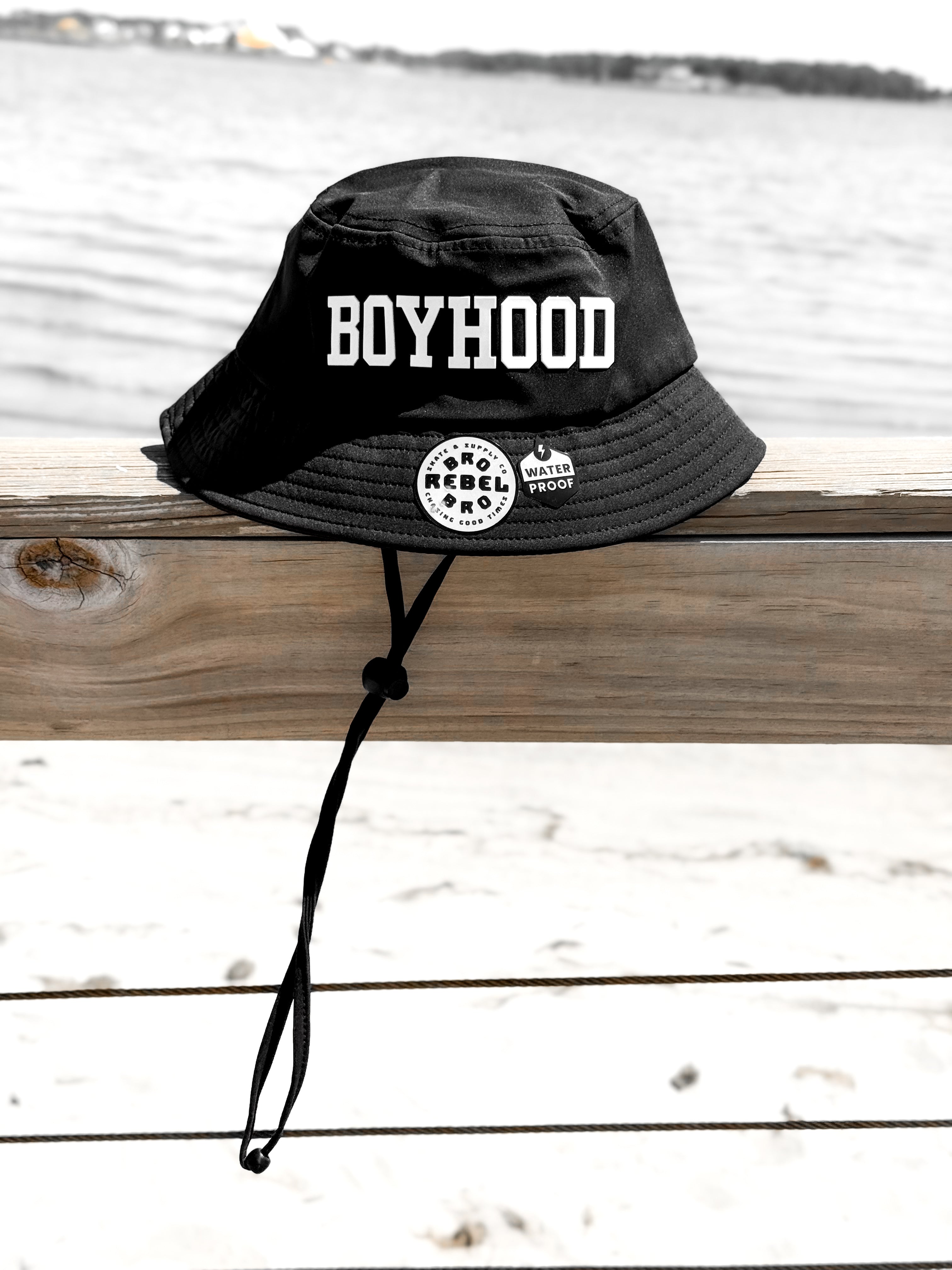 Hydro Bucket Hat in ‘BOYHOOD’ x Black