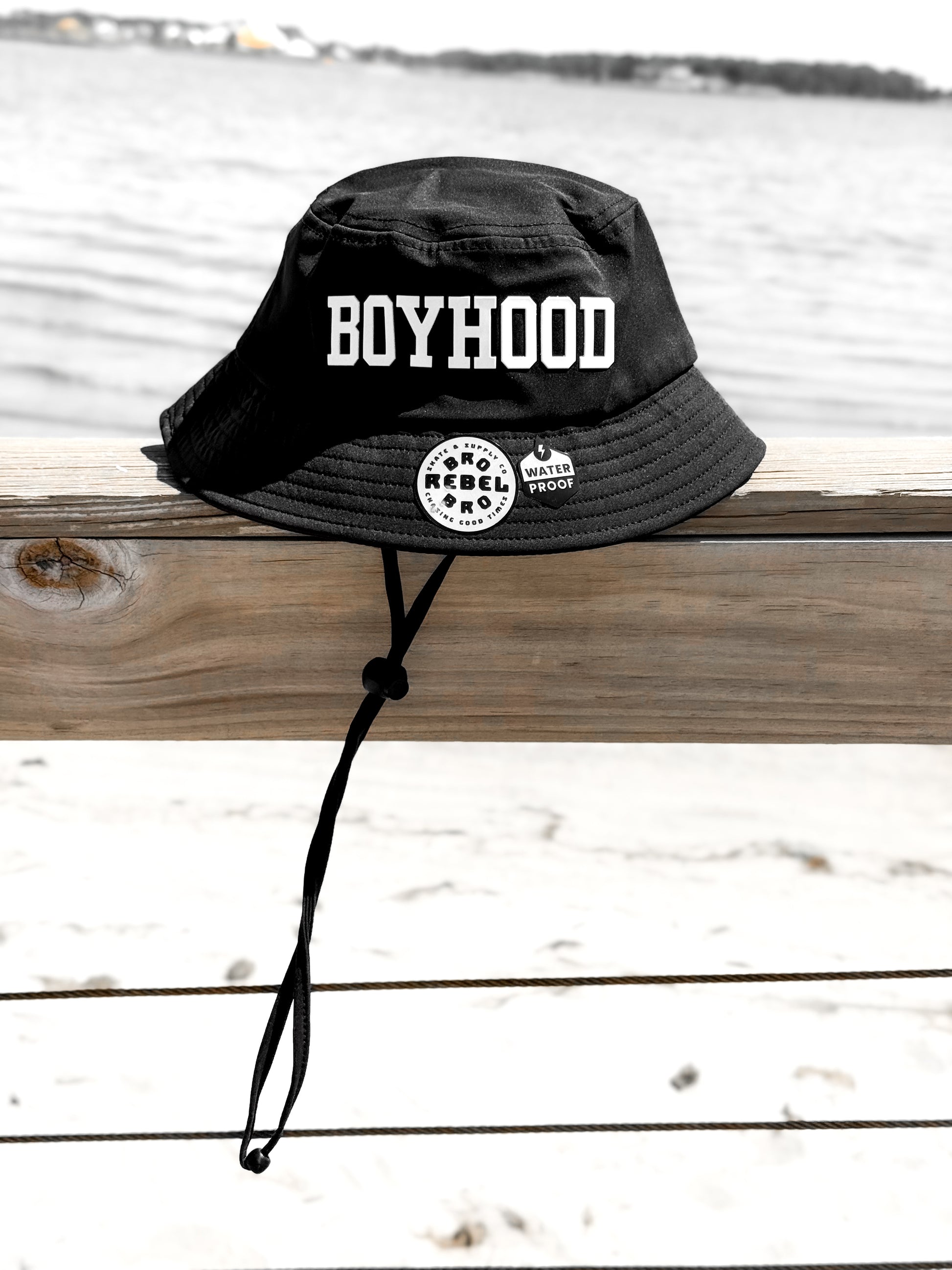 Hydro Bucket Hat in ‘BOYHOOD’ x Black
