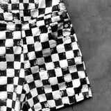 Women's Cut Off Overalls in Vintage Venice