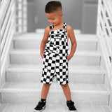 Cut Off Overalls in Vintage Venice