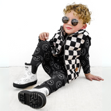 Holstyn Midi Boot in Onyx - Rebel Bro