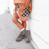 Everyday Cotton Shorts Set in Vintage Terracotta