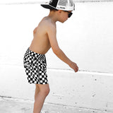 Hybrid Swim Trunks in Vintage Venice