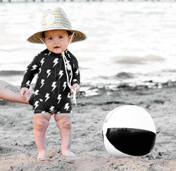Image of UPF50+ Swim Romper in Jagger - Rebel Bro