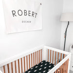 Bamboo Crib Sheet - Jagger - Rebel Bro