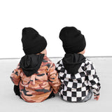 Hooded Flannel in Ranger Camo