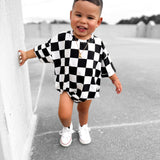 Bamboo Bubble Romper in Venice