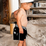 Hybrid Swim Trunks in Off The Wall - Rebel Bro