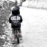 Live Fast Hydro Bomber Jacket in Black (FINAL SALE) - Rebel Bro