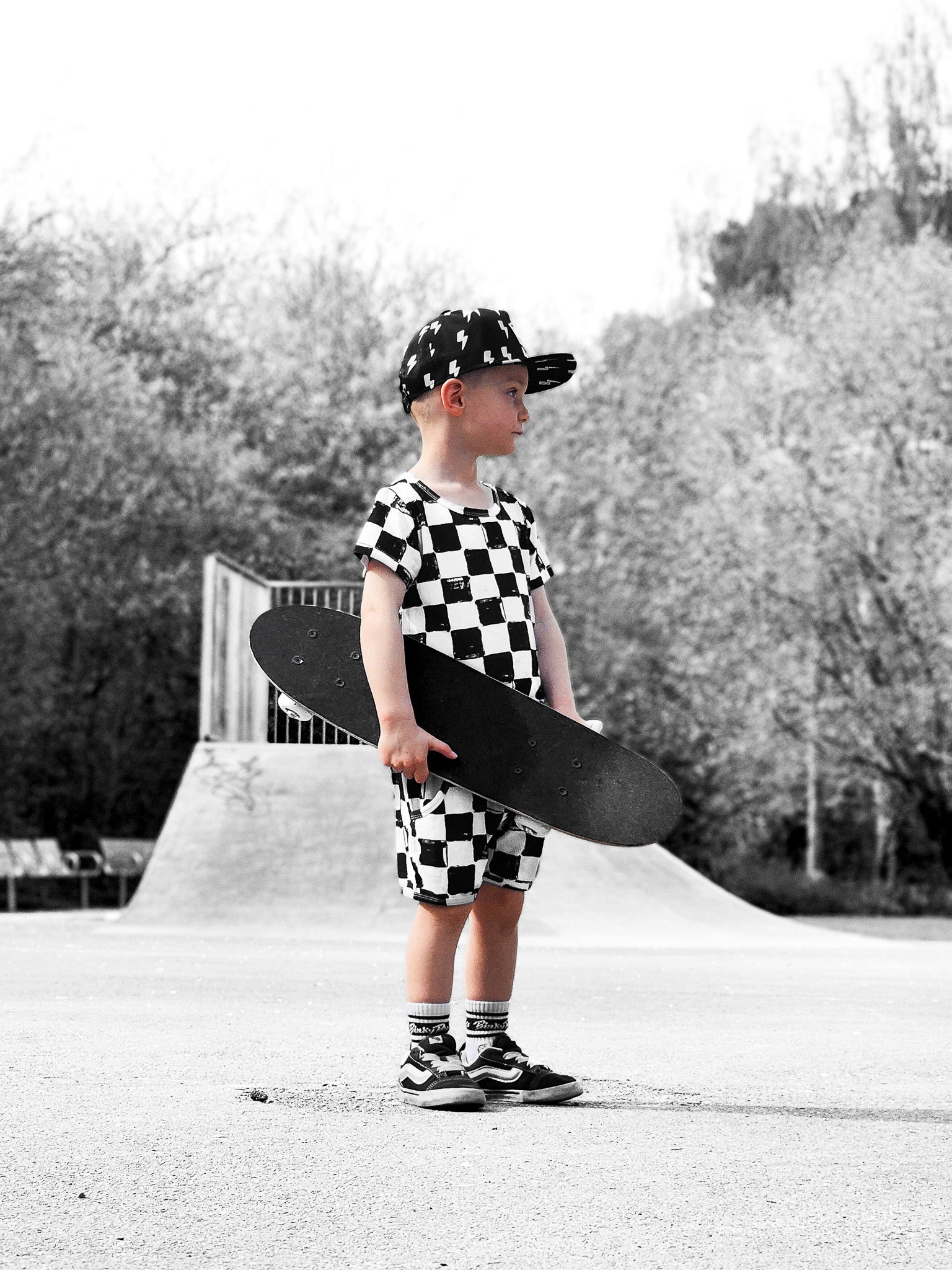Biker Two Piece Set in Vintage Venice - Rebel Bro