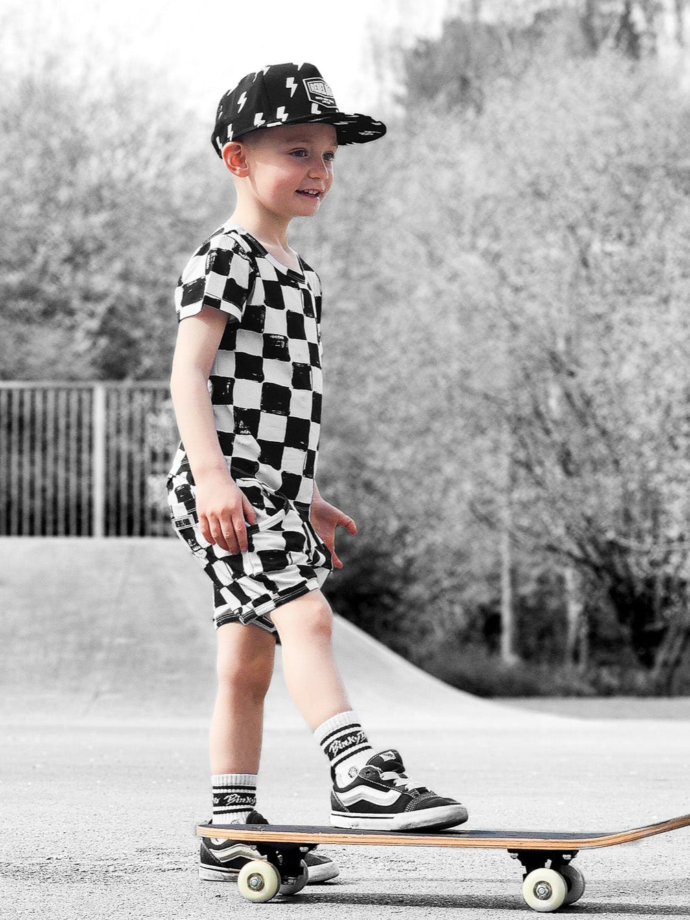 Biker Two Piece Set in Vintage Venice - Rebel Bro