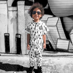Pit Crew Romper in Bowie - Rebel Bro