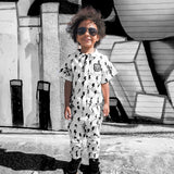 Pit Crew Romper in Bowie - Rebel Bro