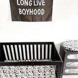 Bamboo Crib Sheet in Cool Kid