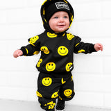 Fleece Hoodie + Sweatpants Set in Happy Hour