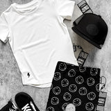 Bamboo Biker Shorts in Cobain
