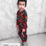 Bamboo Two Piece Set in Inkworks