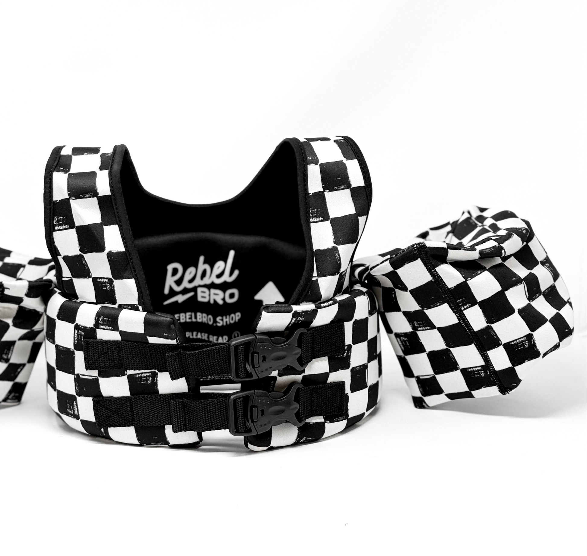 Neoprene Kids Arm Float in Vintage Venice