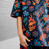 Everyday Cotton Shorts Set in Inkworks