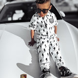 Pit Crew Romper in Bowie - Rebel Bro