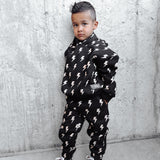 Fleece Hoodie + Sweatpants Set in Jagger