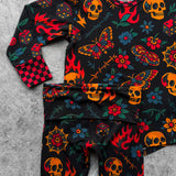 Bamboo Two Piece Set in Inkworks