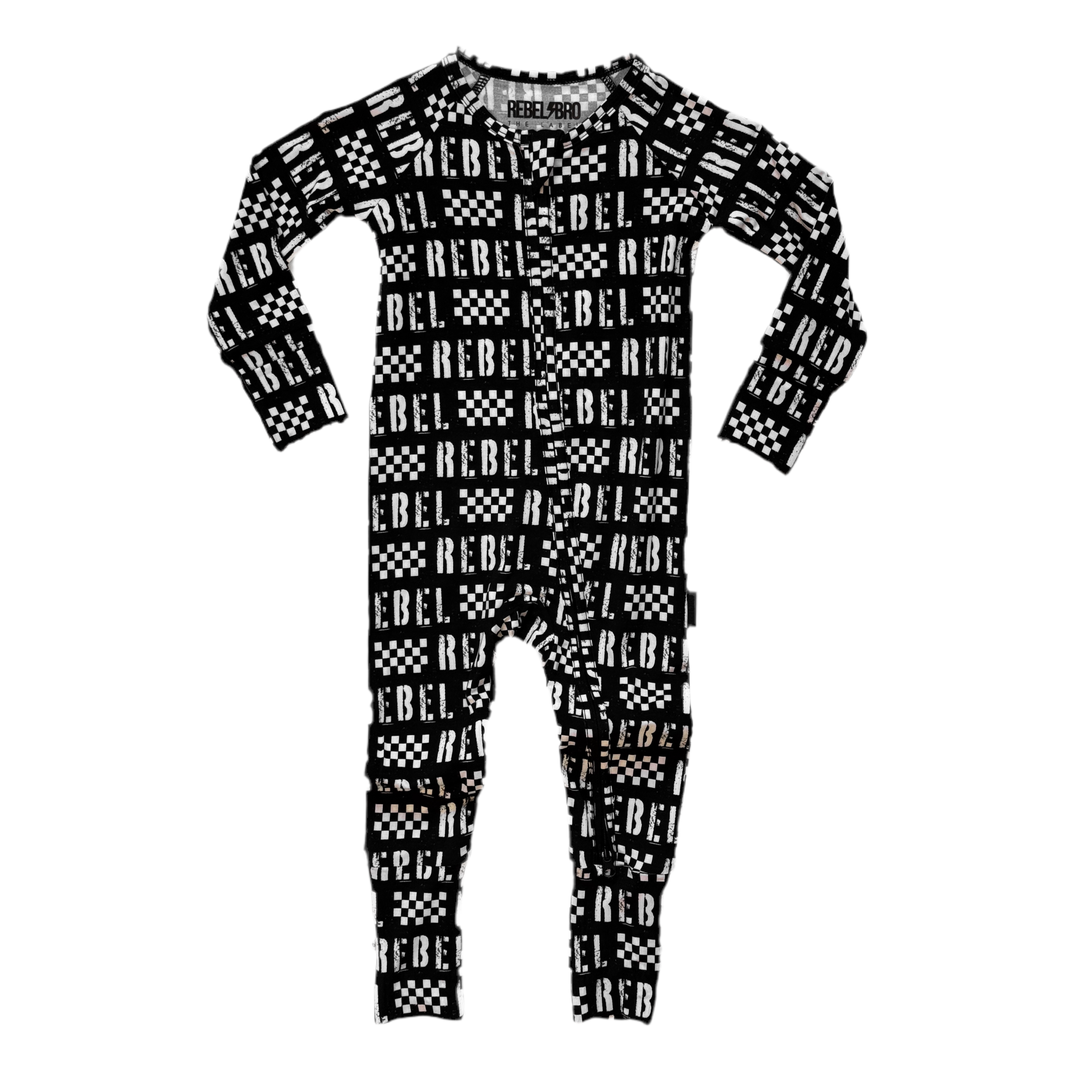 Bamboo Zippy Sleeper in Rebel Racer - Rebel Bro