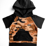 Short Sleeve Hoodie in Ranger