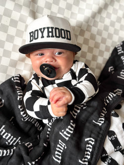 Image of Long Live Boyhood x Later Skater Organic Muslin Quilt