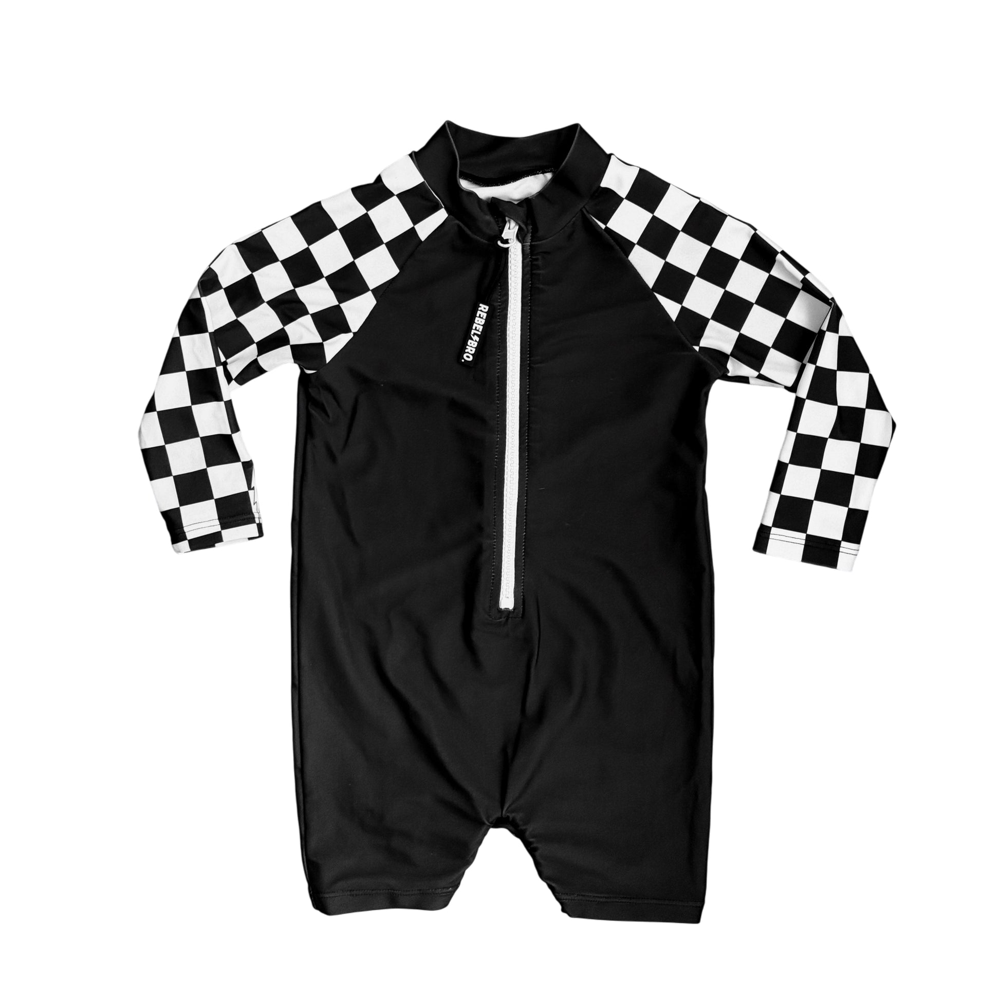 UPF50+ Swim Romper in Off The Wall