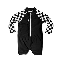 Image of UPF50+ Swim Romper in Off The Wall