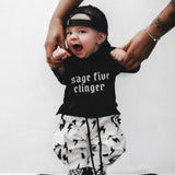Bamboo Graphic Tee in Stage Five Clinger
