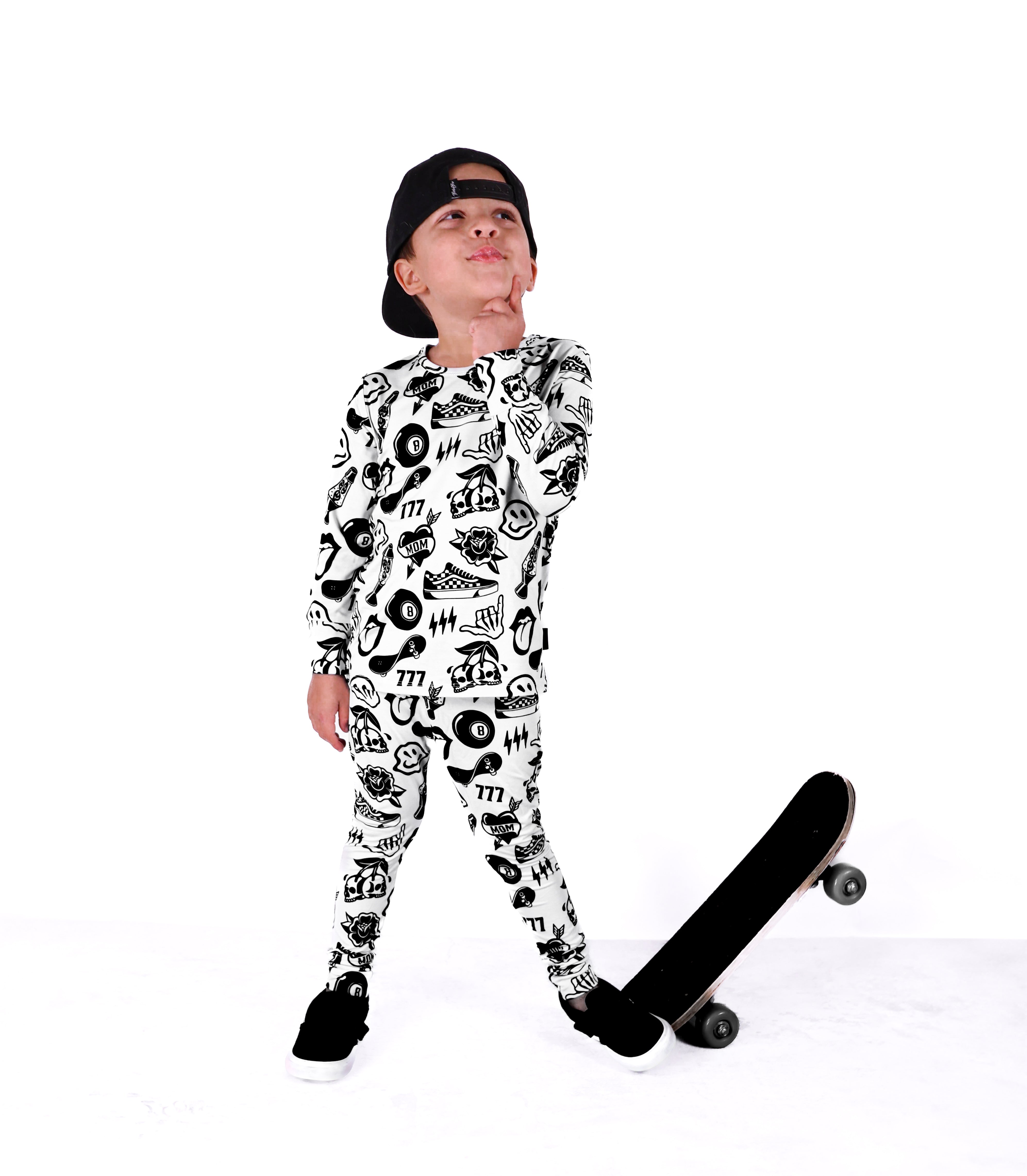 Bamboo Two Piece Set in Warped Tour - Rebel Bro