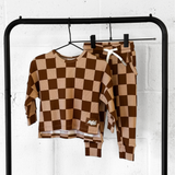 Organic Ribbed Set in Spiced Cider + Graham (PREORDER)