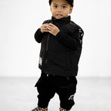 SK8TR Hi-Top in Taupe + Black Checkered