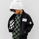 Bomber Jacket in Black