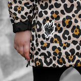 Pullover Windbreaker in Ava (Leopard)
